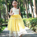 Wholesale floral printed tulle dress for girls